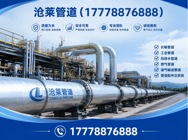 沧县沧莱管道展示图
